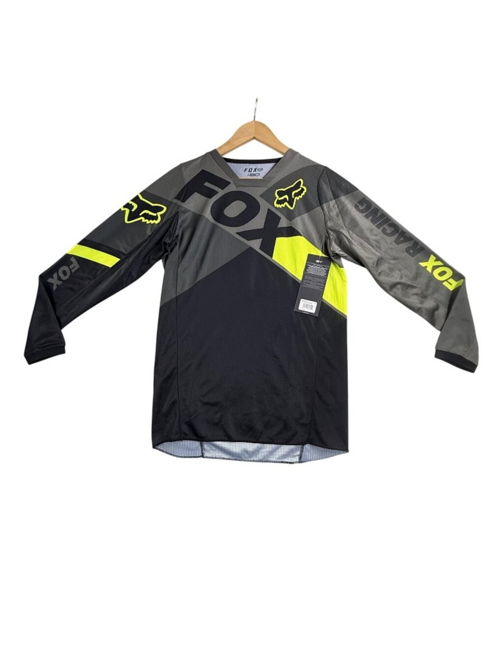 Fox Racing Jersey Youth XL Black Gray 180 XPOZR Jersey MX Dirt Bike Motocross